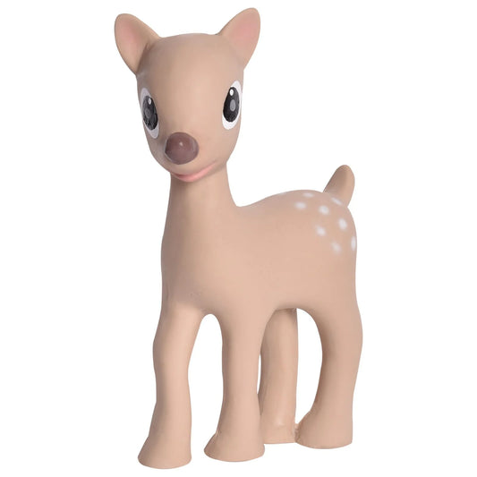 Tikiri Ralphie The Reindeer Rubber Teether & Rattle - Little Reef and Friends