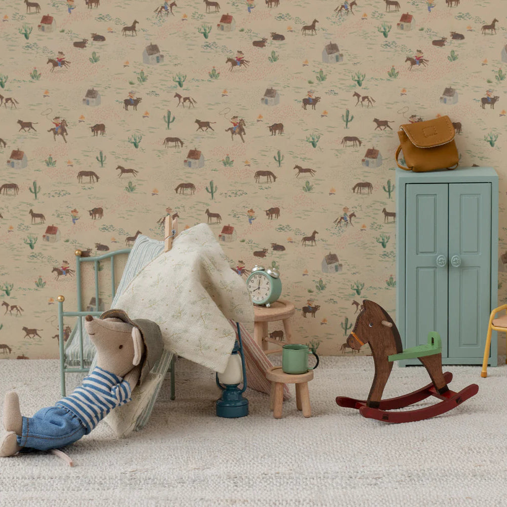 Maileg Rocking Horse | Mouse - Dark Brown