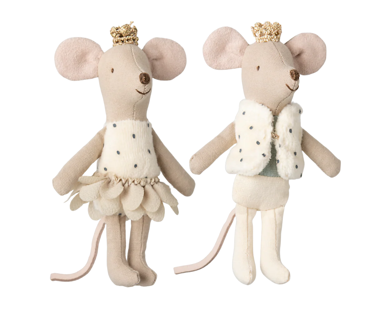 Maileg Royal Twin Mice in Matchbox