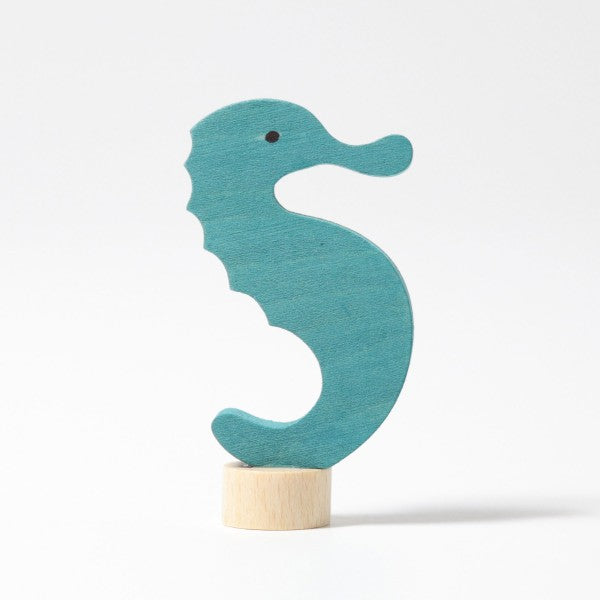 Grimm's Candle Holder Decoration - Seahorse - Little Reef and Friends