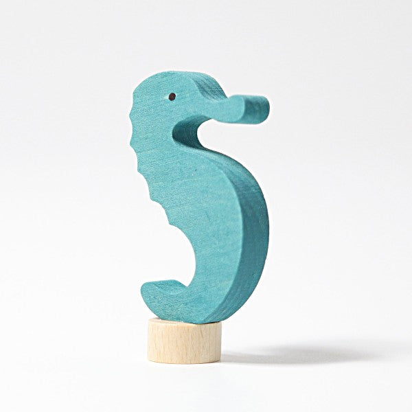 Grimm's Candle Holder Decoration - Seahorse - Little Reef and Friends