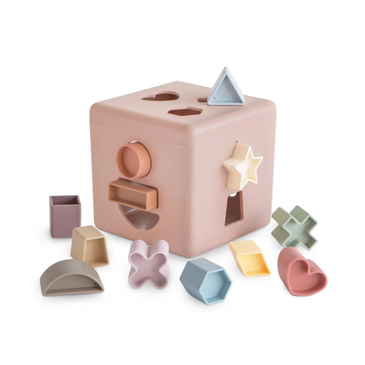 Mushie Shape Sorting Box - Petal
