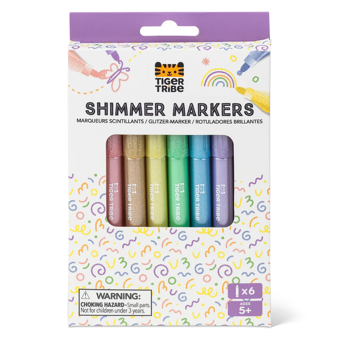 Tiger Tribe Shimmer Markers - Little Reef and Friends