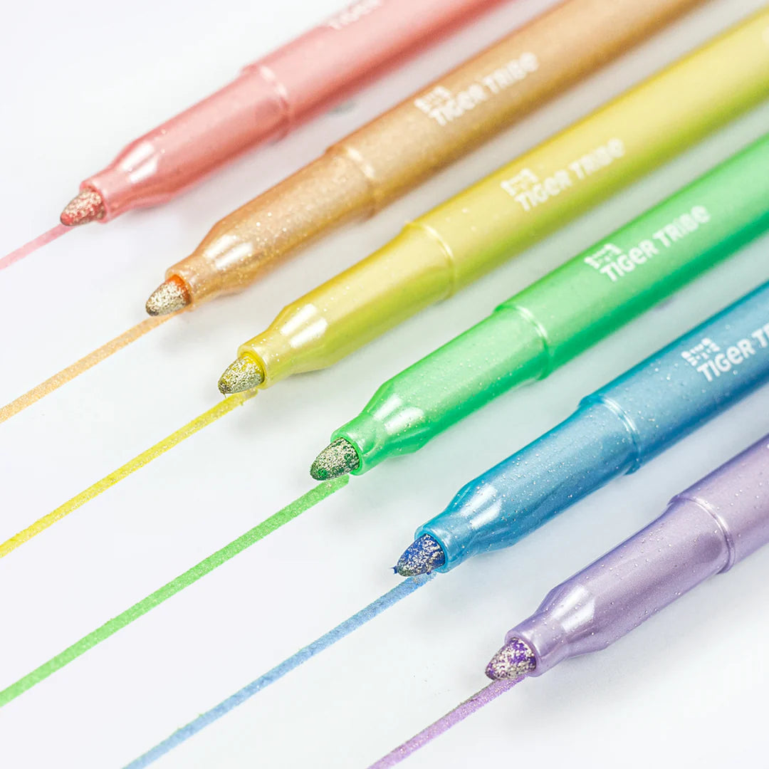Tiger Tribe Shimmer Markers - Little Reef and Friends