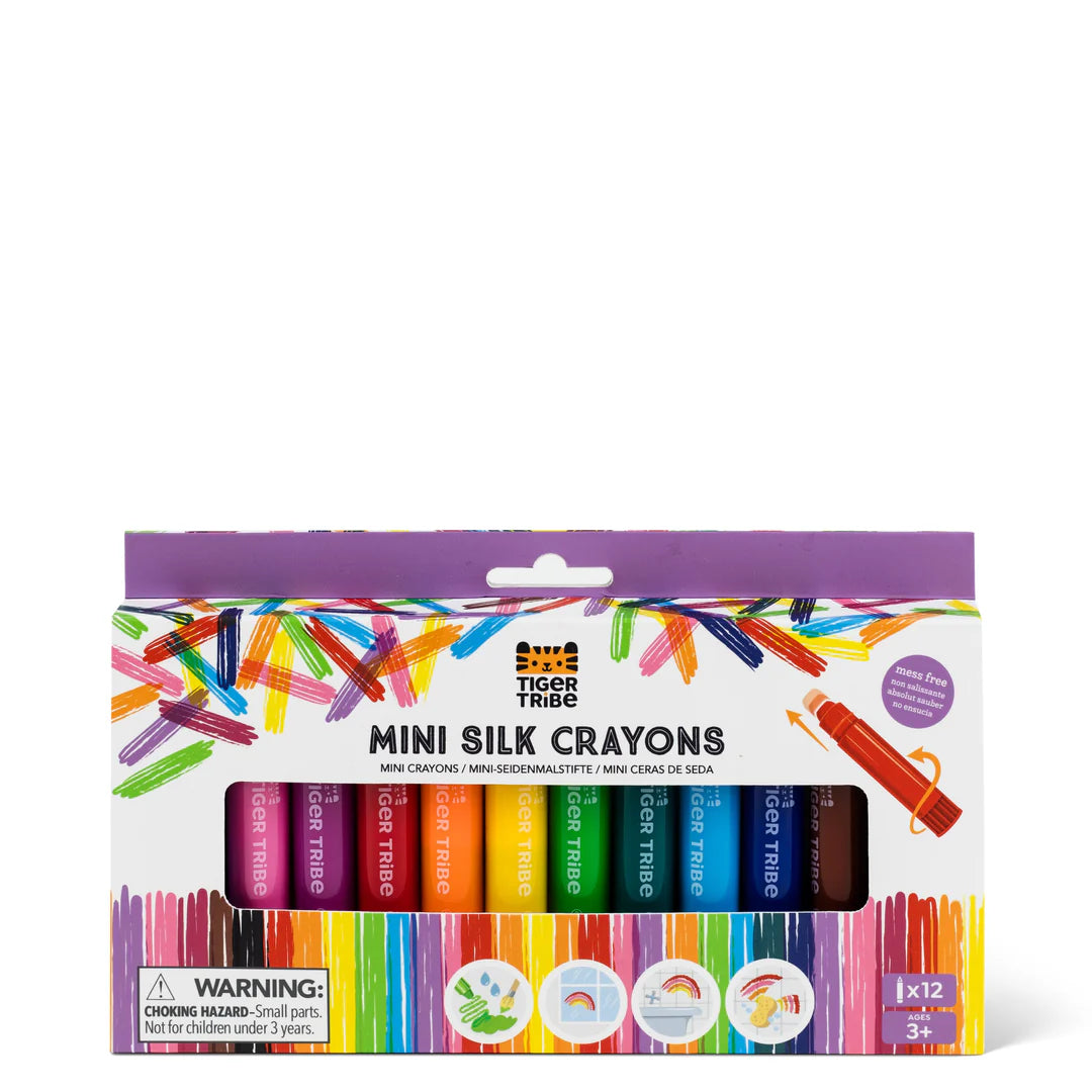 Tiger Tribe Silk Crayons - Mini - Little Reef and Friends