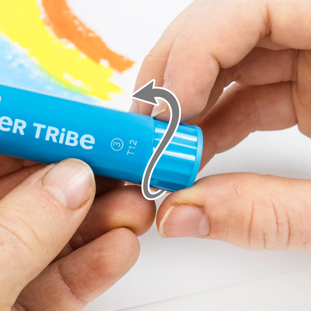 Tiger Tribe Silk Crayons - Mini - Little Reef and Friends