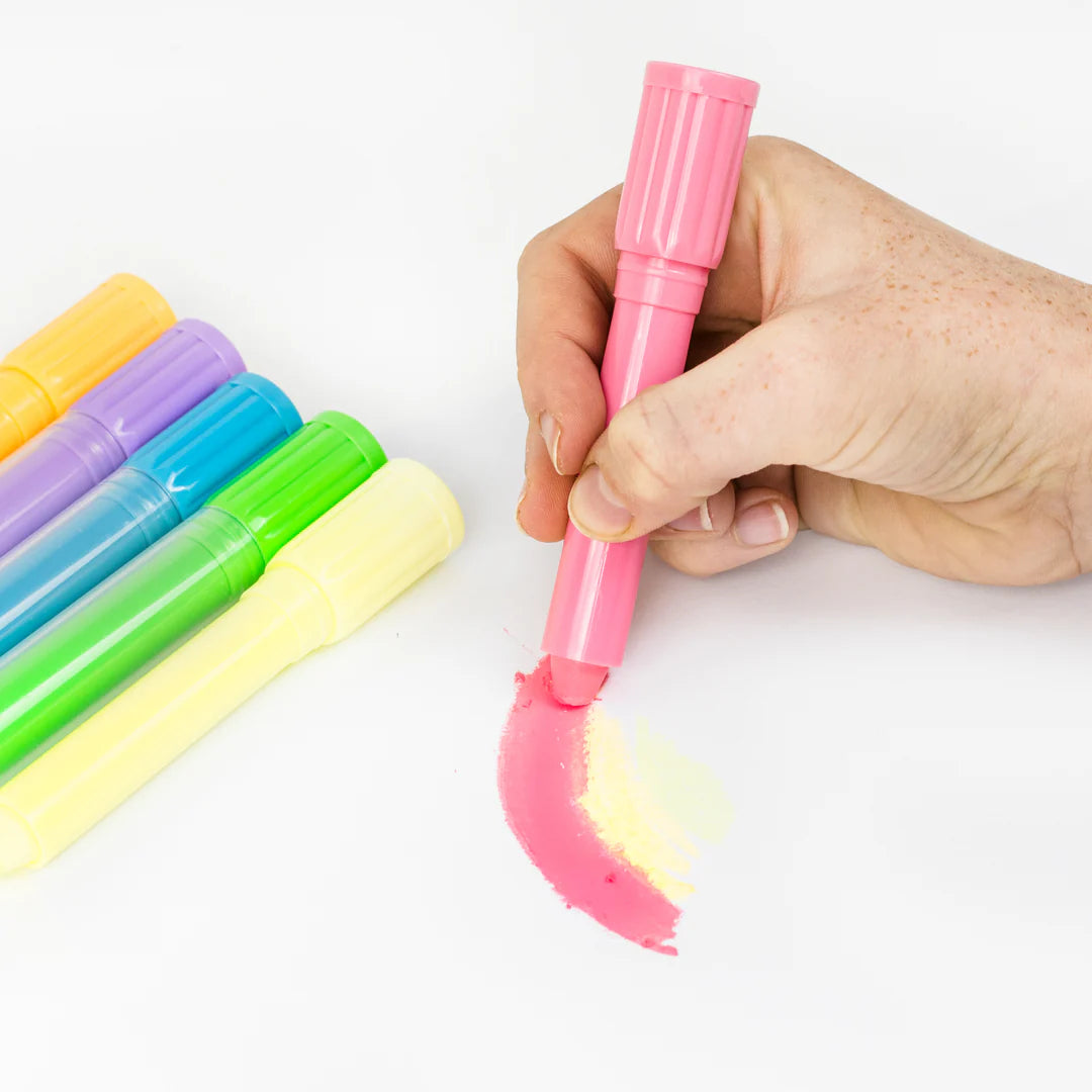 Tiger Tribe Silk Crayons - Pastel - Little Reef and Friends