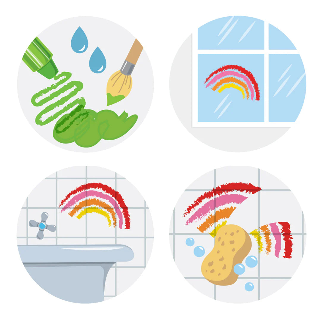 Tiger Tribe Silk Crayons - Pastel - Little Reef and Friends