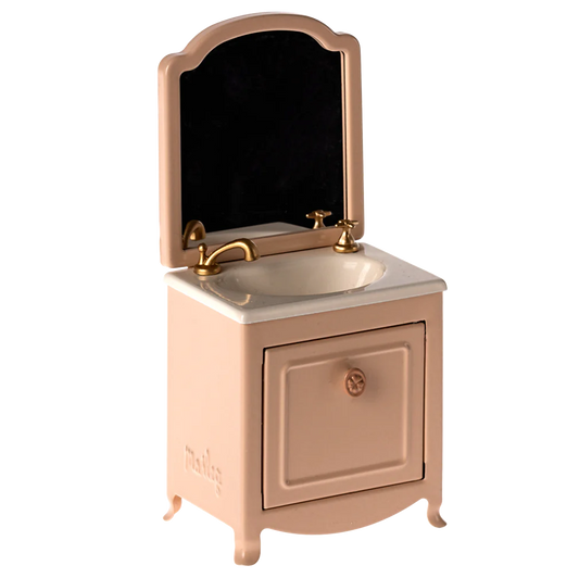 Maileg Sink Dresser & Mirror | Mouse - Powder - Little Reef and Friends