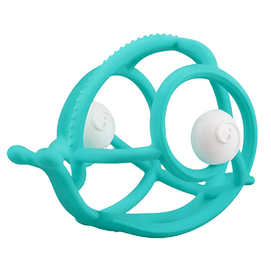 Mombella Snail Teether Rattle Toy - Little Reef and Friends