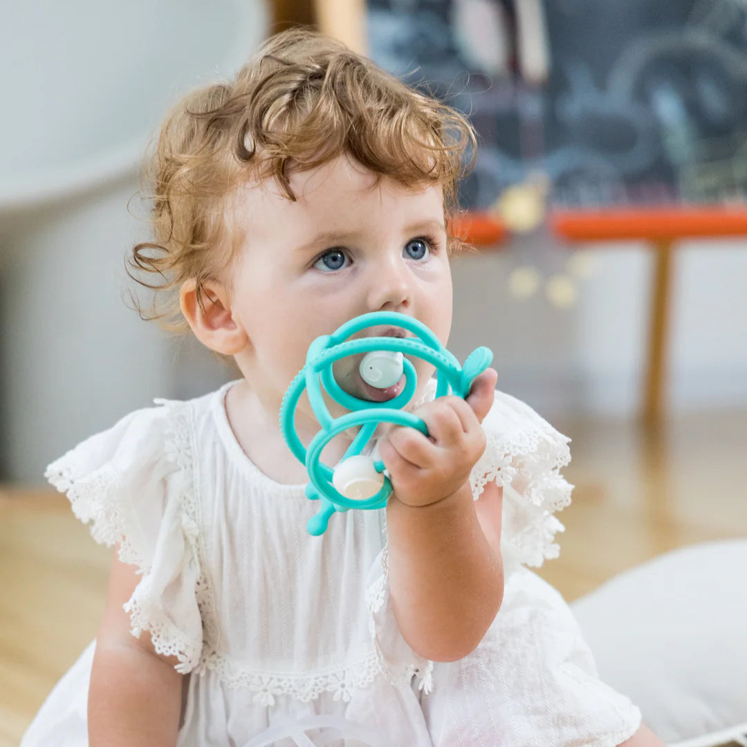 Teether Rattle Toy Mombella Snail Teether Rattle Toy – Little Reef and Friends