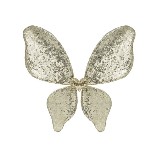 Mimi & Lula Sparkle Sequin Wings - Gold - Little Reef and Friends