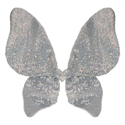 Mimi & Lula Sparkle Sequin Wings - Silver - Little Reef and Friends