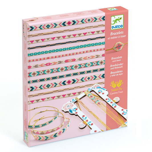 Djeco Tiny Beads Bracelet Making Set - Little Reef and Friends