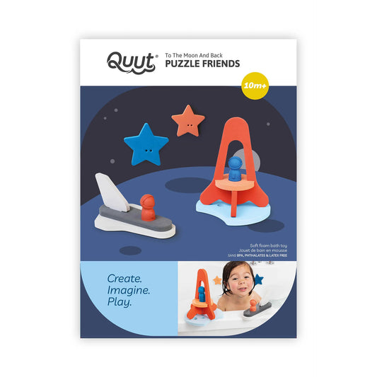 Quut Bath Puzzle - To The Moon & Back - Little Reef and Friends