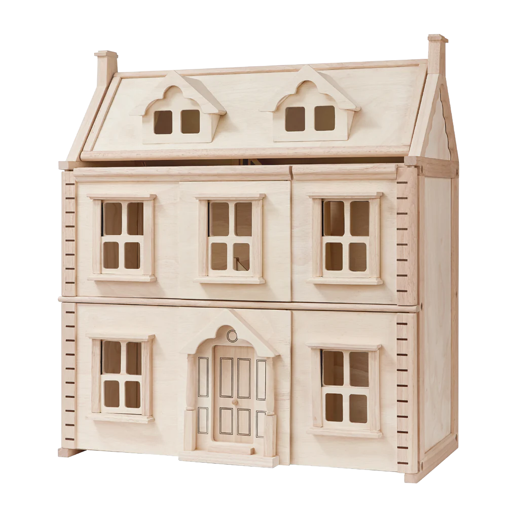 Victorian Wooden Dollhouse - Little Reef and Friends