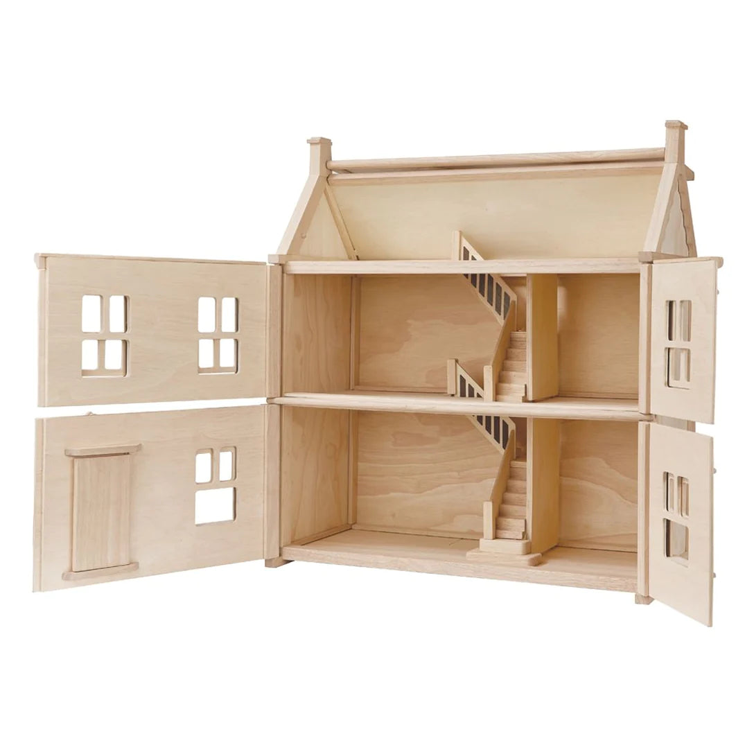 Victorian Wooden Dollhouse - Little Reef and Friends
