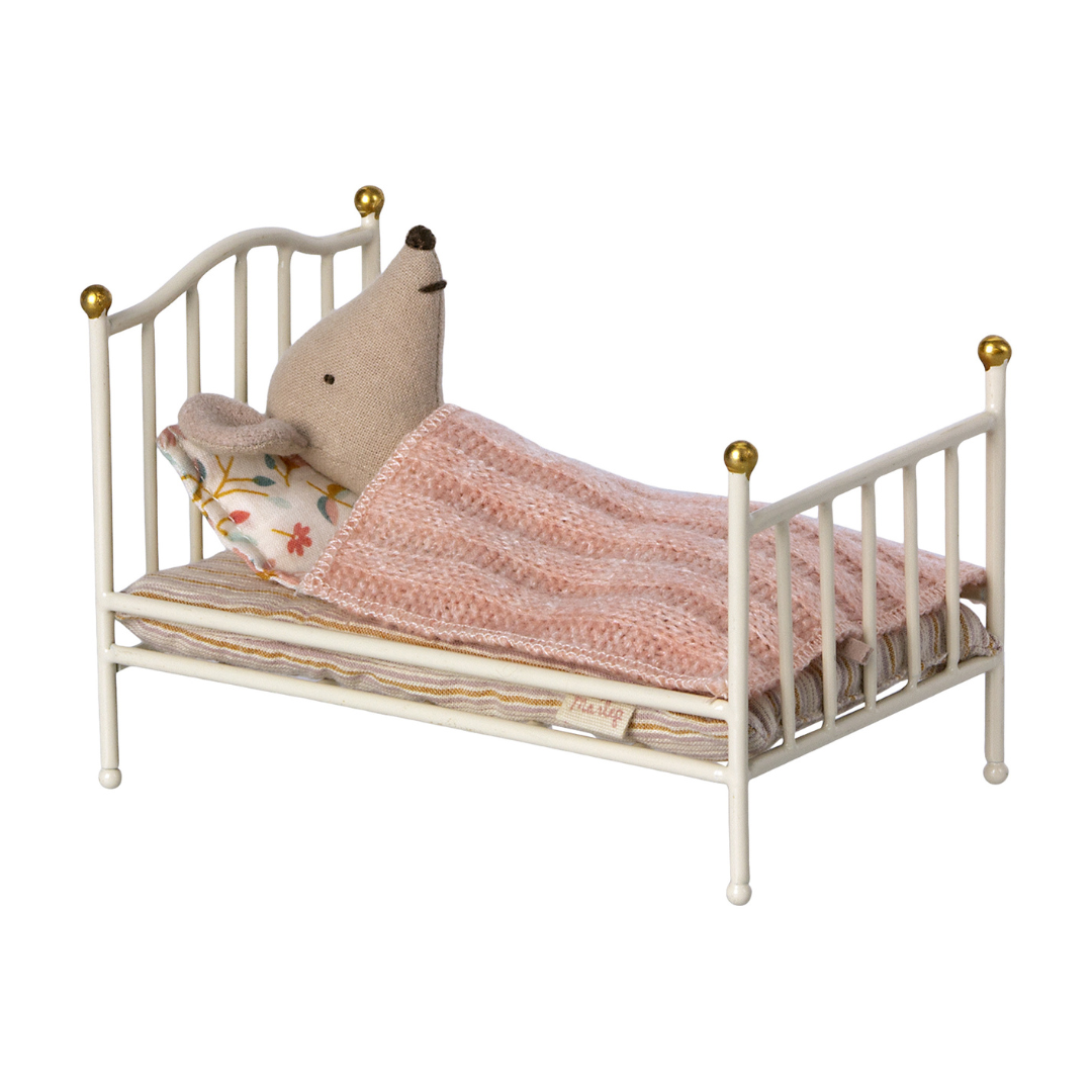 Maileg Vintage Bed | Mouse - Rose - Little Reef and Friends