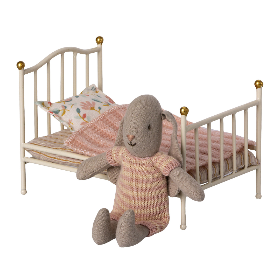 Maileg Vintage Bed | Mouse - Rose - Little Reef and Friends