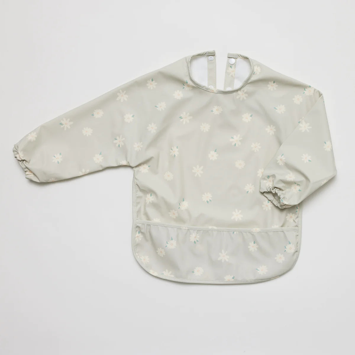 Over The Dandelions Waterproof Long-sleeve Bib - Daisy - Little Reef and Friends