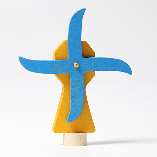 Grimm's Candle Holder Decoration - Windmill - Little Reef and Friends