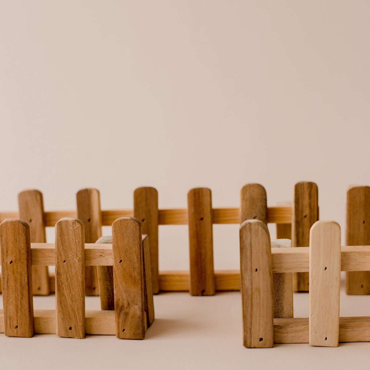 Q Toys Wooden Fences - Set Of 4