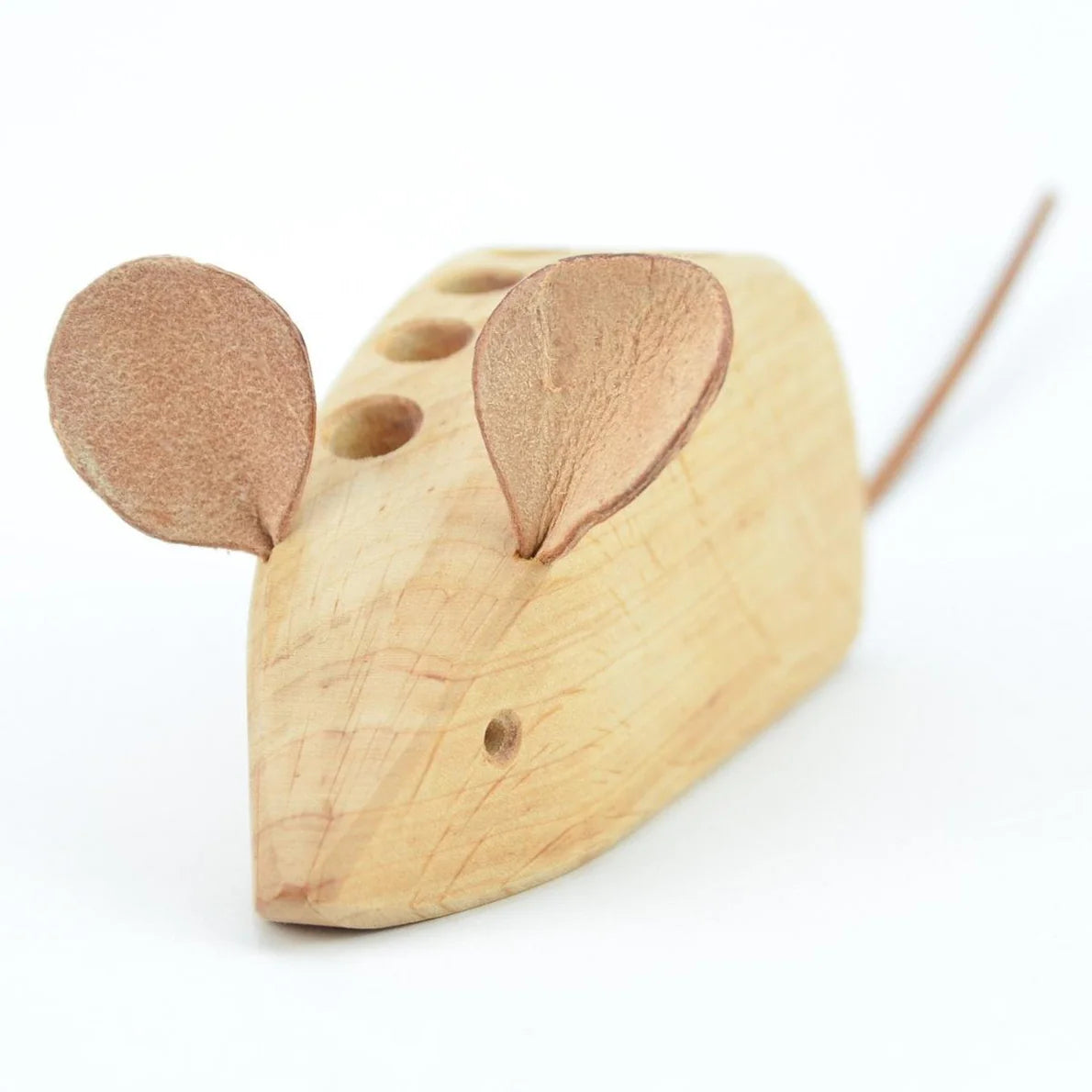 Drei Blätter Wooden Pencil Holder | Mouse - 12 holes