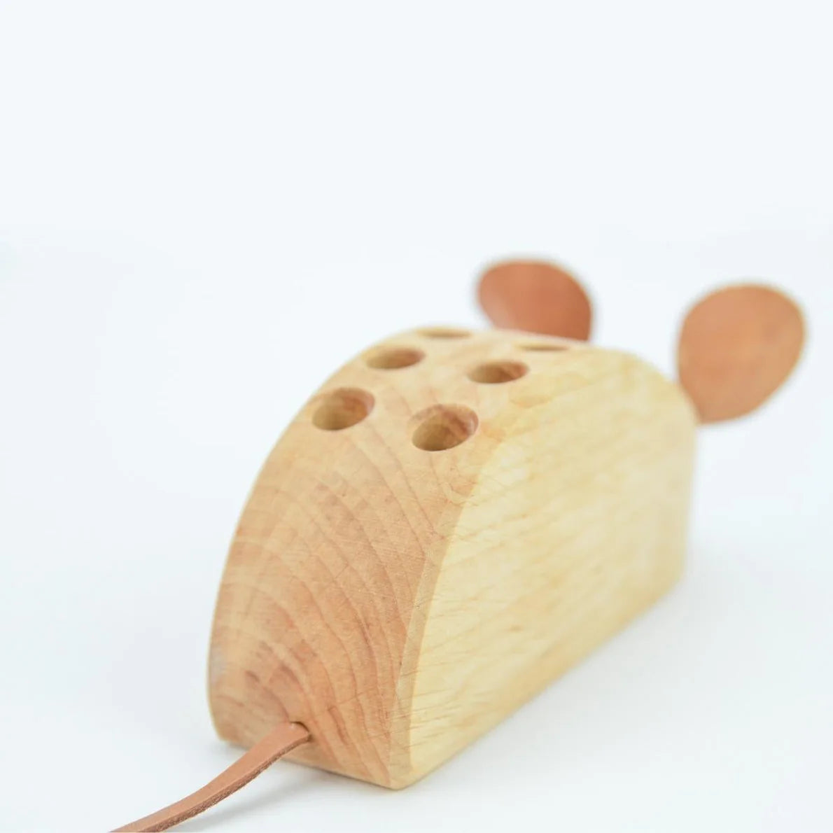 Drei Blätter Wooden Pencil Holder | Mouse - 12 holes