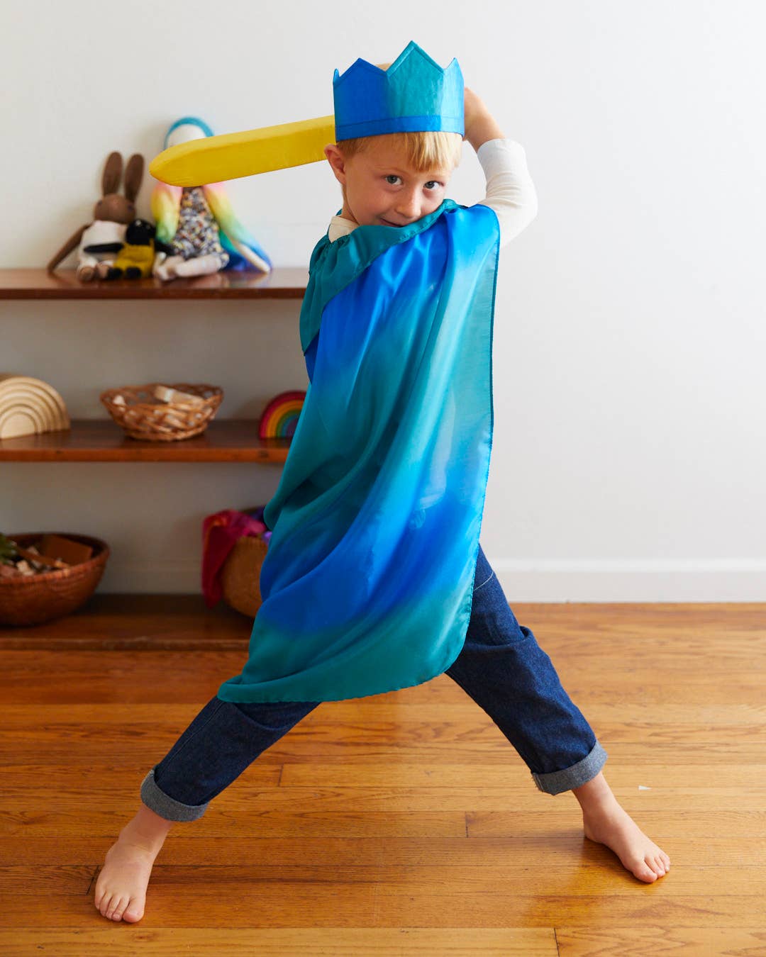 Sarah's Silks Soft Sword - Blue