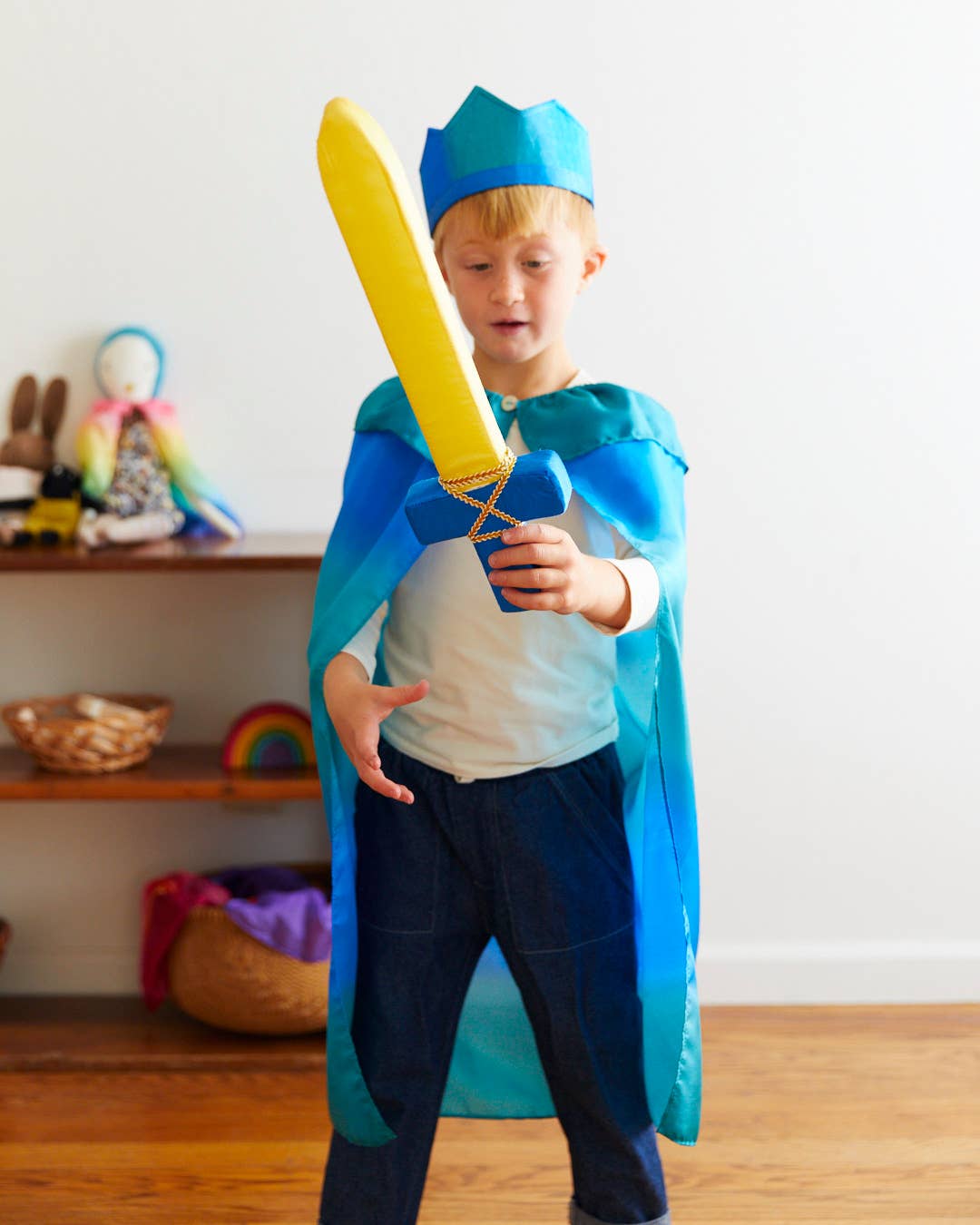Sarah's Silks Soft Sword - Blue