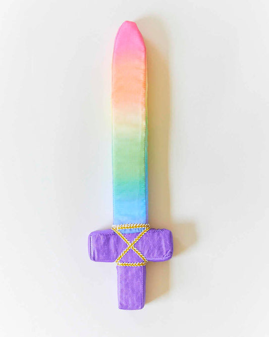 Sarah's Silks Soft Sword - Rainbow - Little Reef and Friends
