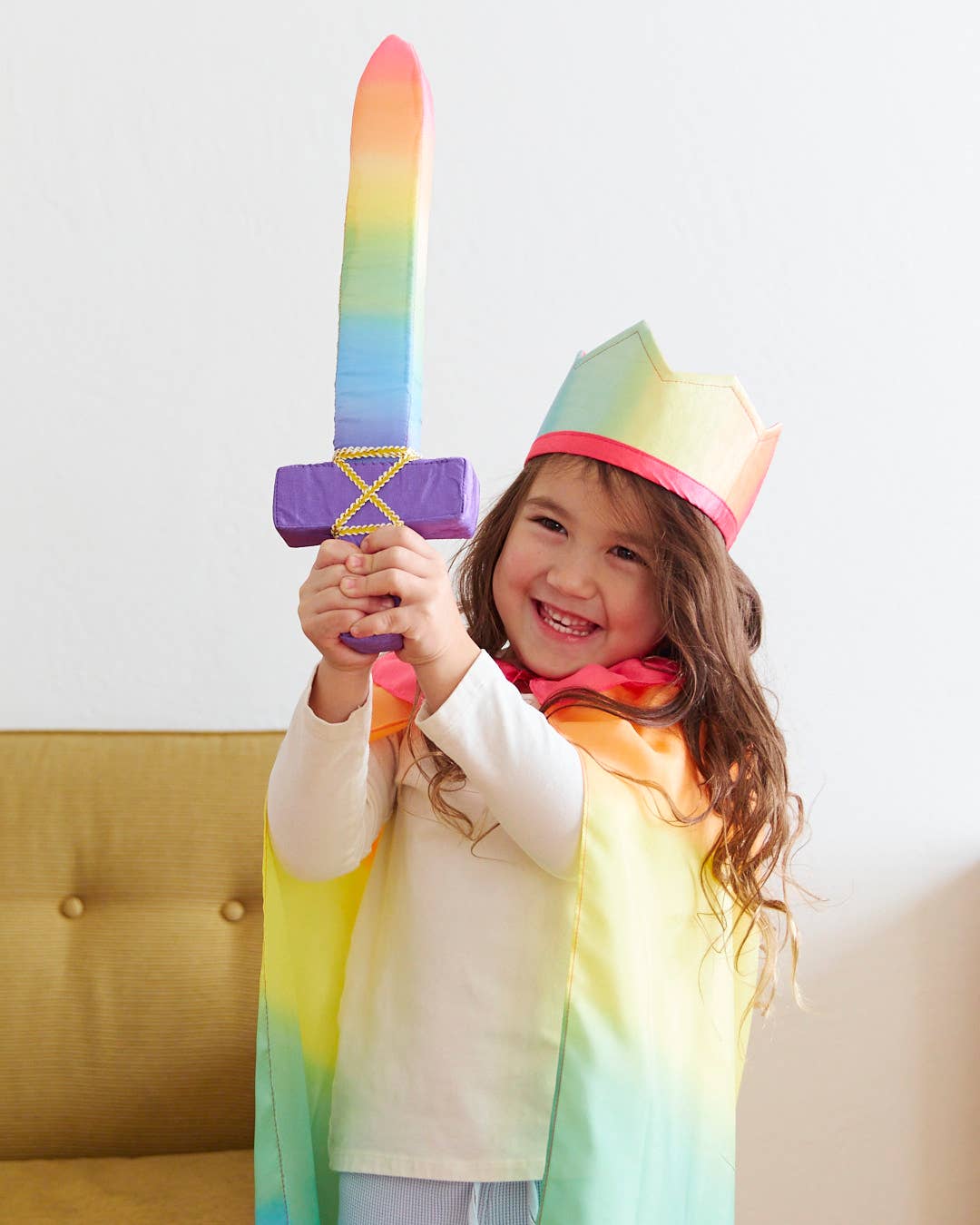 Sarah's Silks Soft Sword - Rainbow
