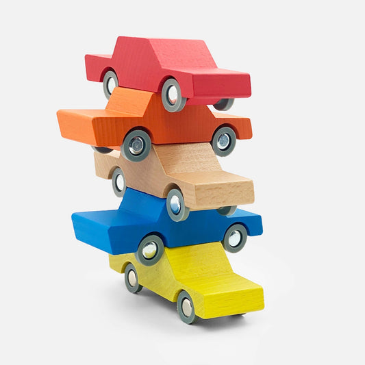 Back and Forth Wooden Car - Little Reef and Friends