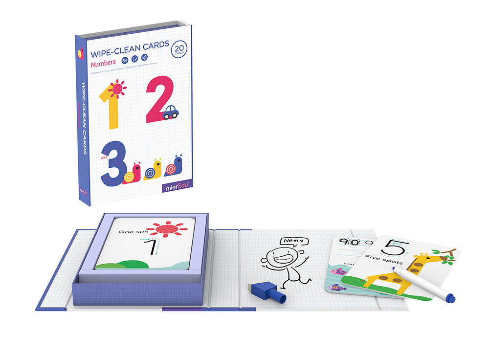 Wipe Clean Activity Set - Numbers - Little Reef and Friends