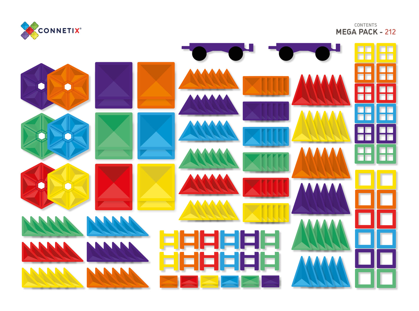212 Mega Pack - Rainbow - Little Reef and Friends