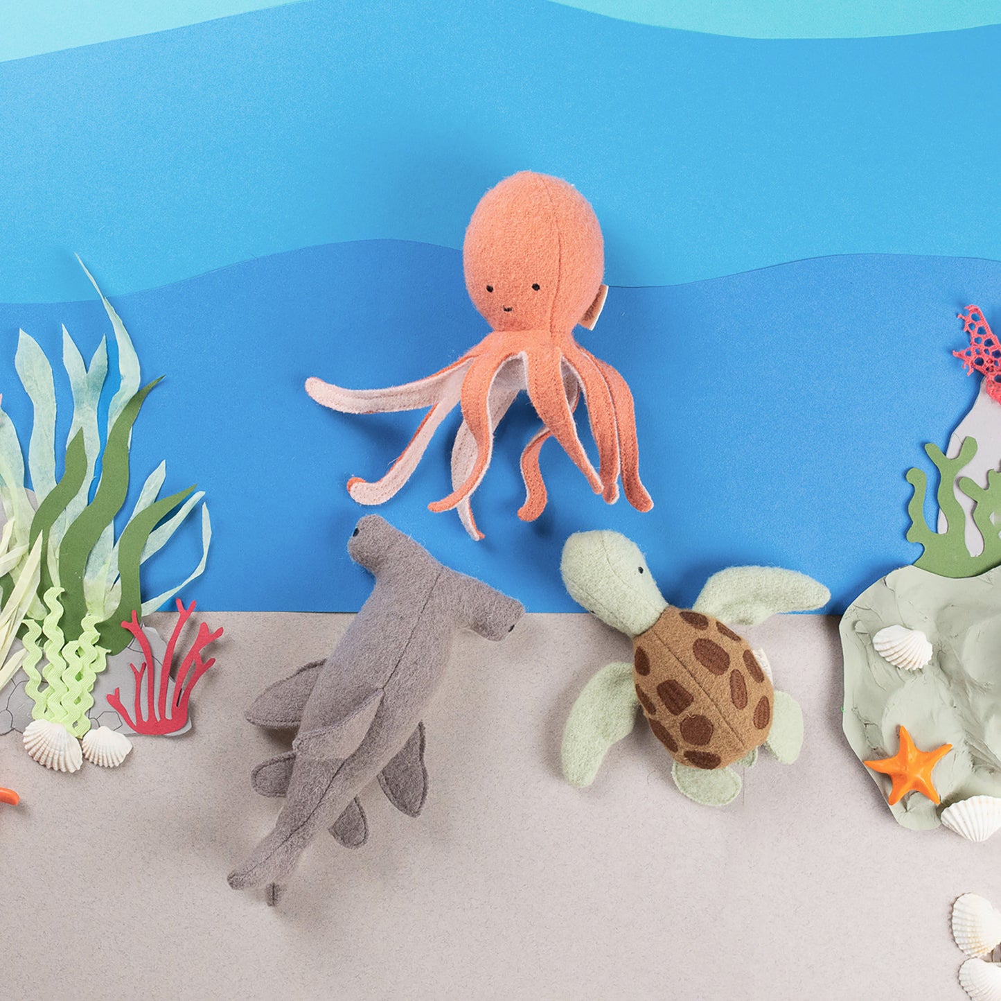 Holdie Marine Animals Set - Little Reef and Friends