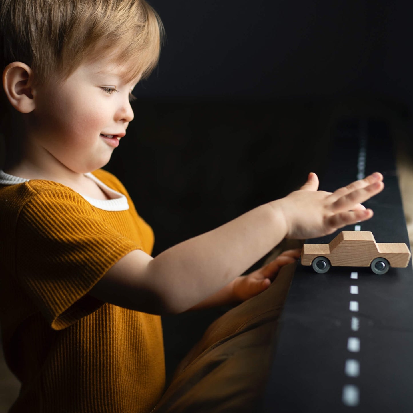Back and Forth Wooden Car - Little Reef and Friends