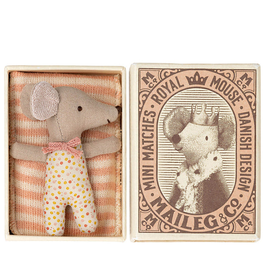 Baby Mouse in Box - Sleepy Wakey Rose - Little Reef and Friends