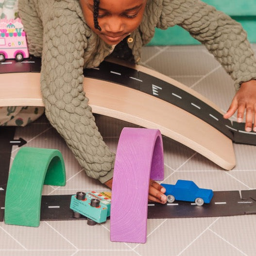 Back and Forth Wooden Car - Little Reef and Friends