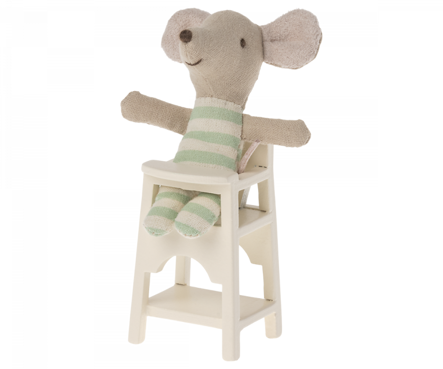 High Chair | Mouse - Off White - Little Reef and Friends