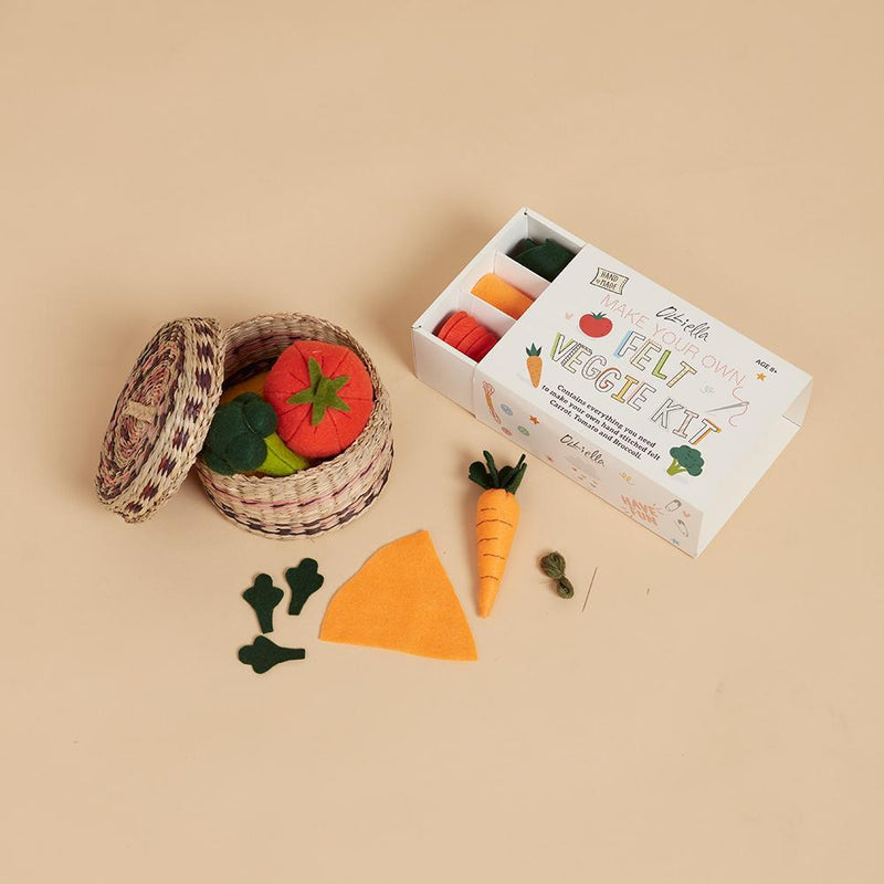 Craft Set - Make Your Own Felt Vegetables - Little Reef and Friends