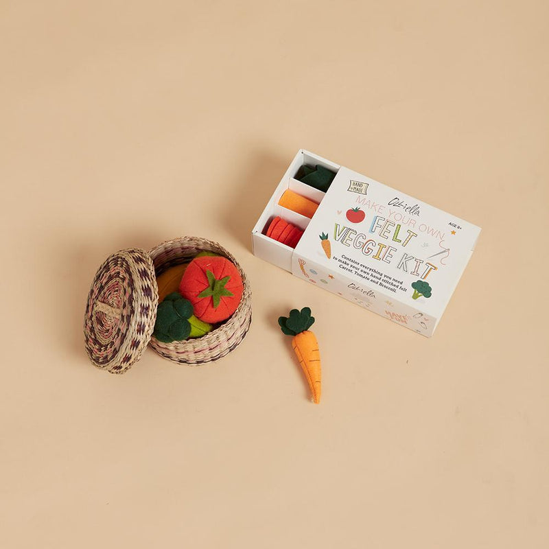Craft Set - Make Your Own Felt Vegetables - Little Reef and Friends