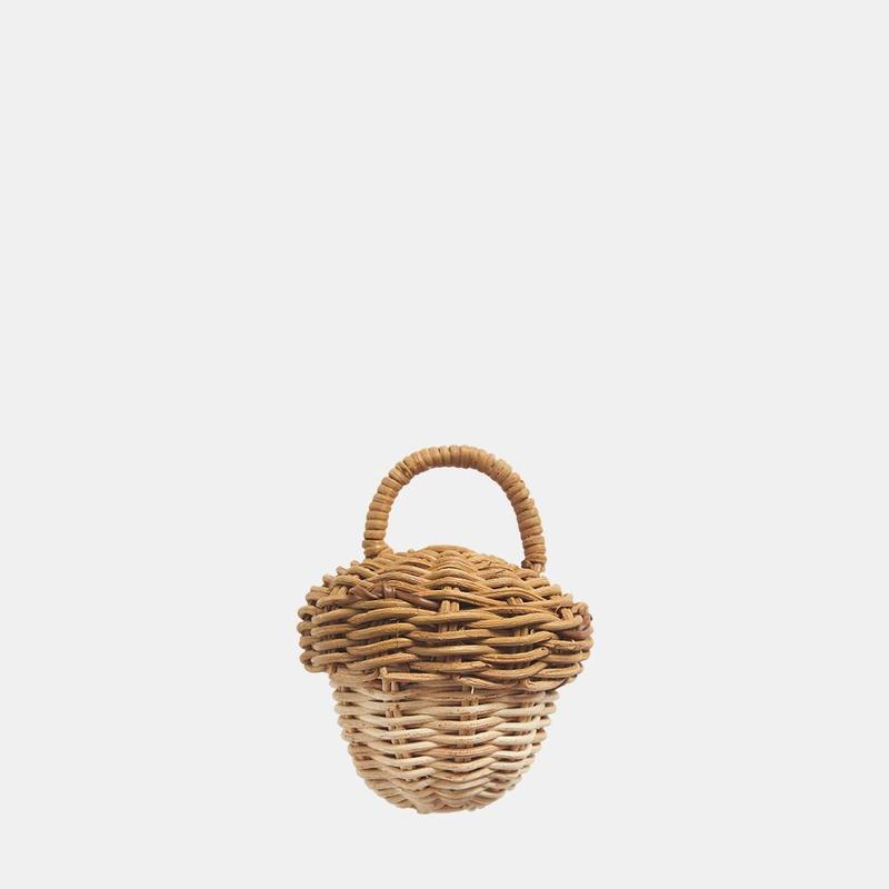 Acorn Rattan Rattle - Little Reef and Friends