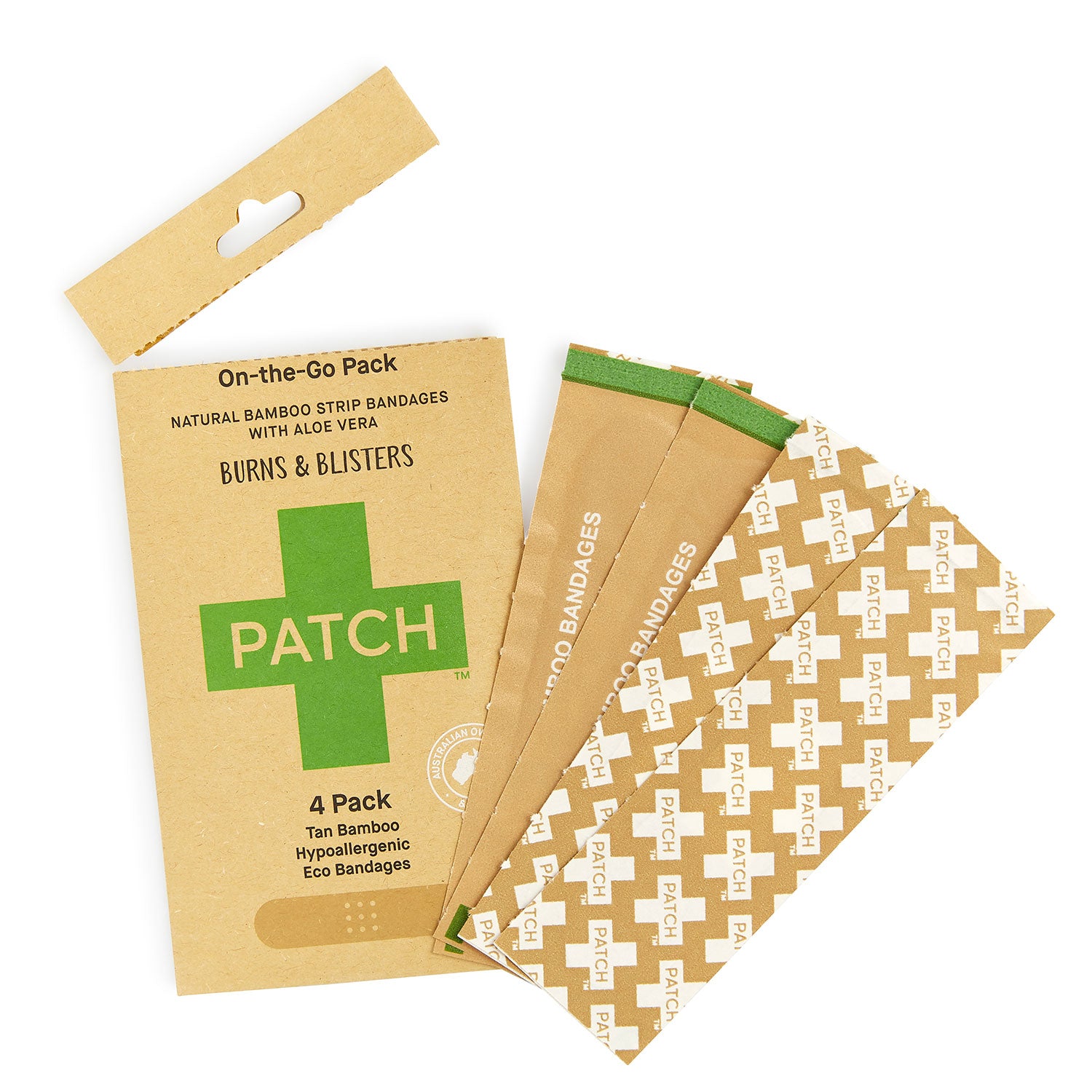 Bamboo Plasters - Aloe Vera 4 Pk - Little Reef and Friends