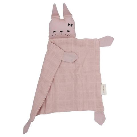 Animal Bunny Cuddle Comforter - Mauve - Little Reef and Friends