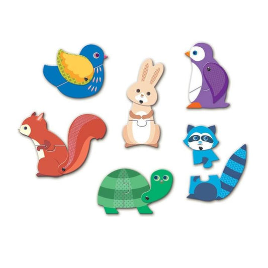 Animals Articulo Puzzle - Set Of 6 - Little Reef and Friends