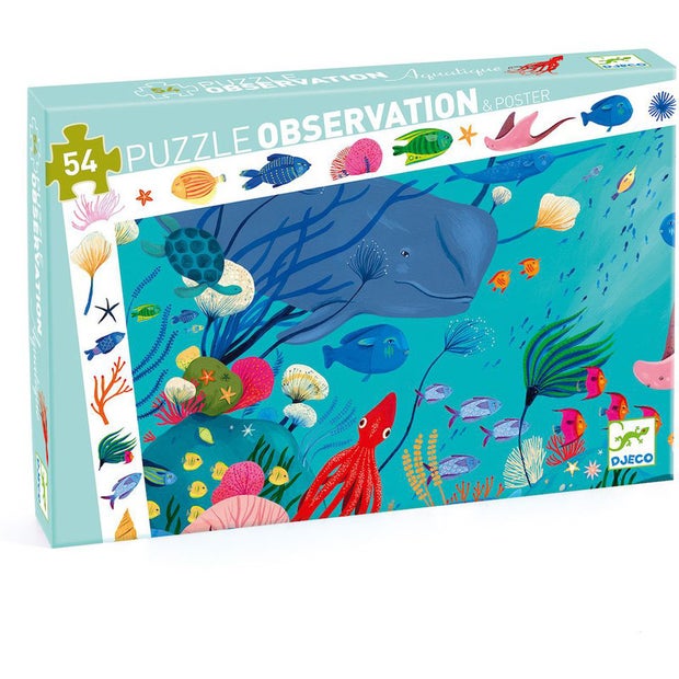 Aquatic Observation Puzzle 54pc - Little Reef and Friends