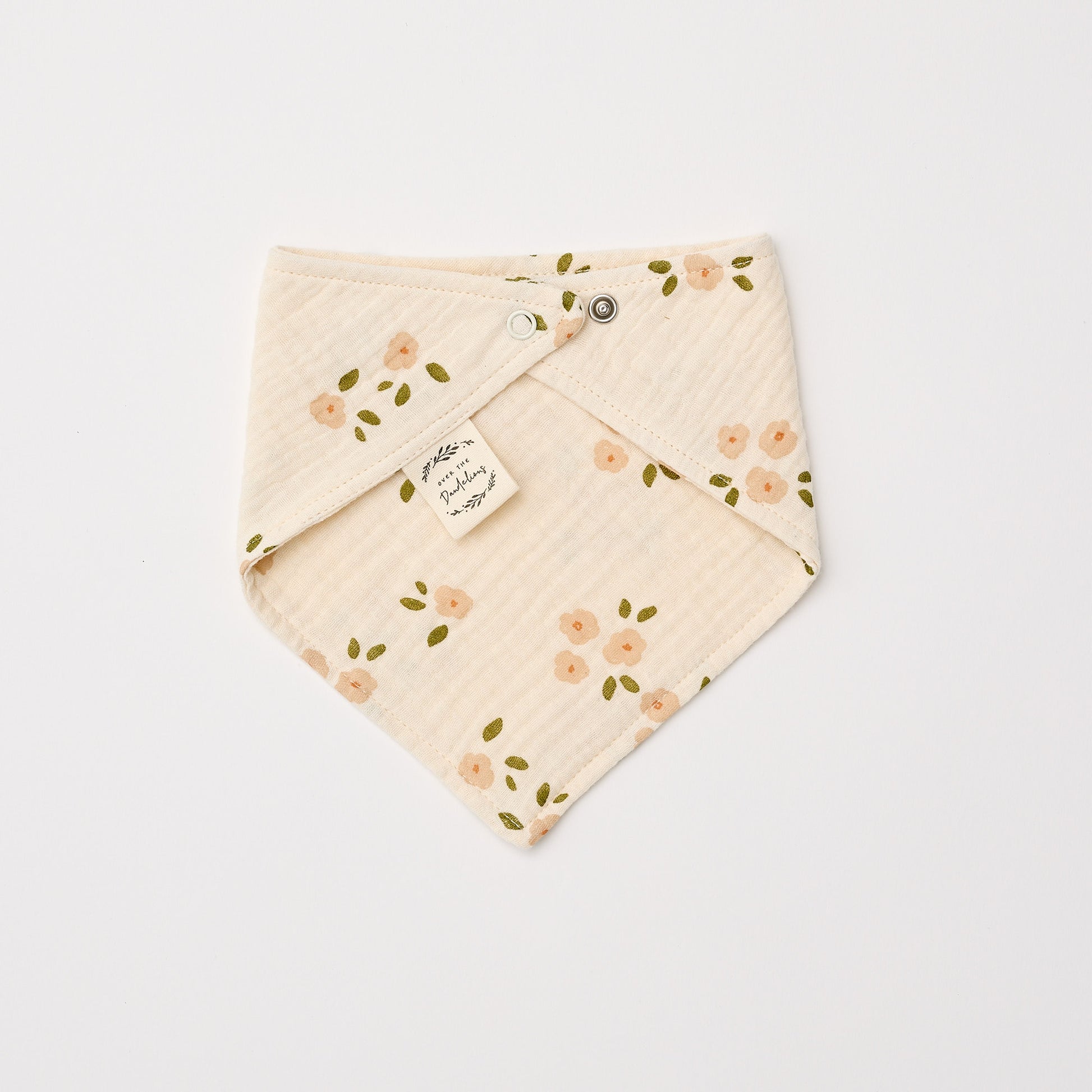 Organic Muslin Bib- Daisy - Little Reef and Friends