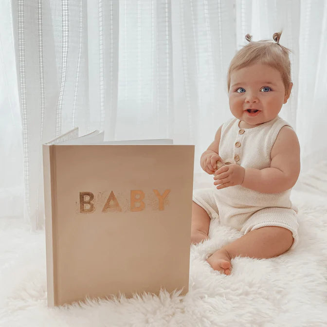 Baby, Birth To 6 Years Journal - Biscuit - Little Reef and Friends