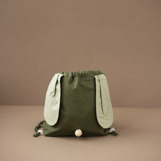 Rabbit Backpack - Khaki - Little Reef and Friends